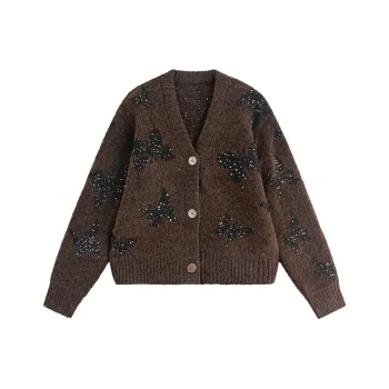 Juden Choi Knitwear Women's Coffee