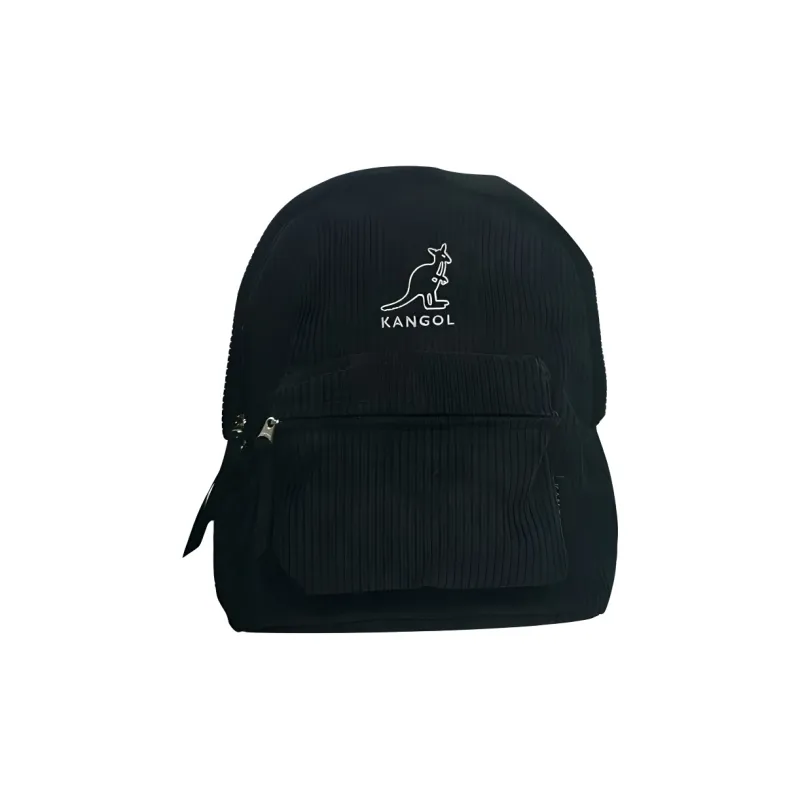 KANGOL Cotton Backpack Regular Unisex Black-1