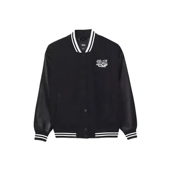 Vans Varsity Club Bomber Jacket Jackets Coats Women's Black