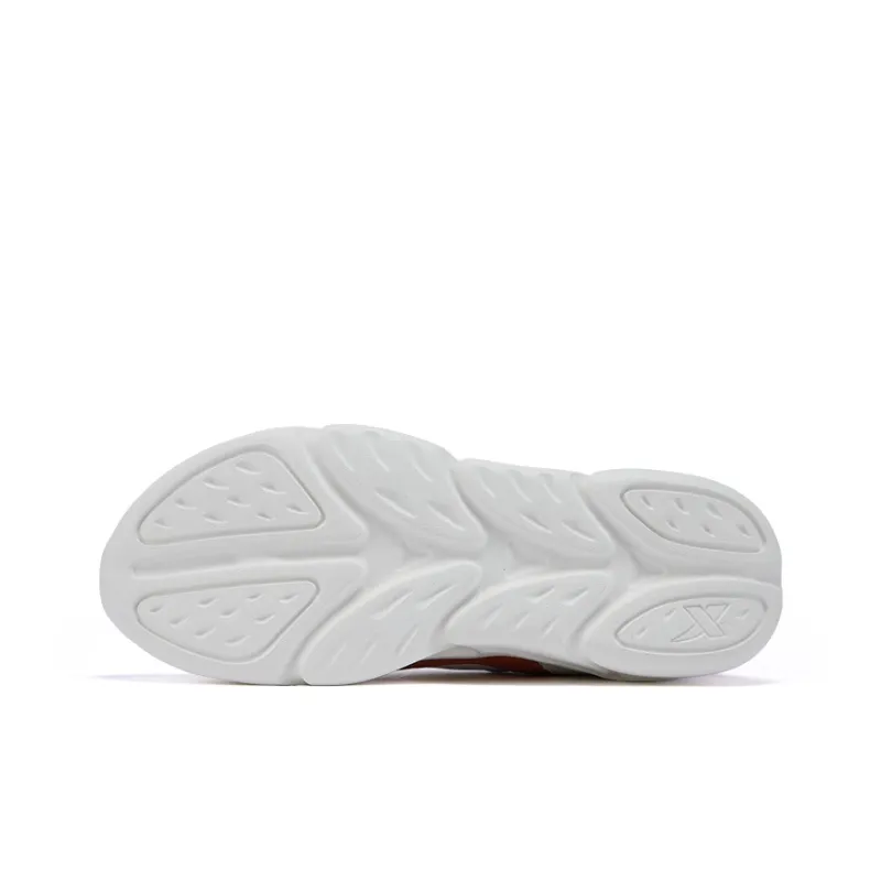 XTEP Running Shoes Men Low Top Sail White, Sophora Flower Color, Ink Teal-4