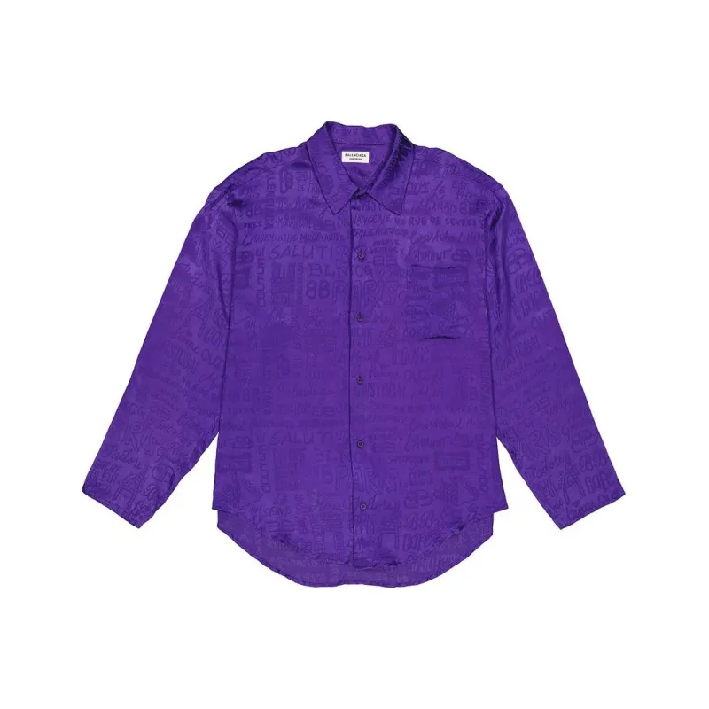 Balenciaga Shirt Women's Purple-0