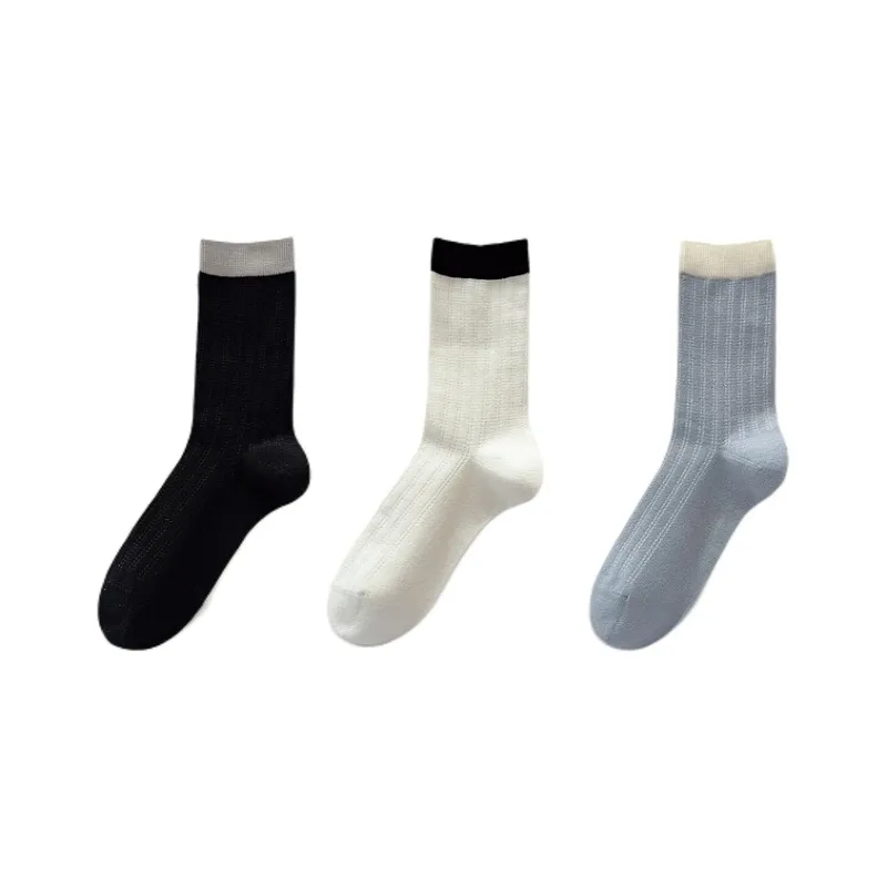 H YXIANG Mid Calf Socks Women's Combo Set-4