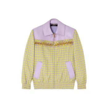 VERSACE Jackets Women's Light Purple