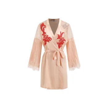 MY BODY Sleep Robe Women's Pearl Peach Blossom