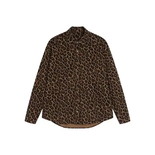 JOSR Shirts Women's Leopard Print