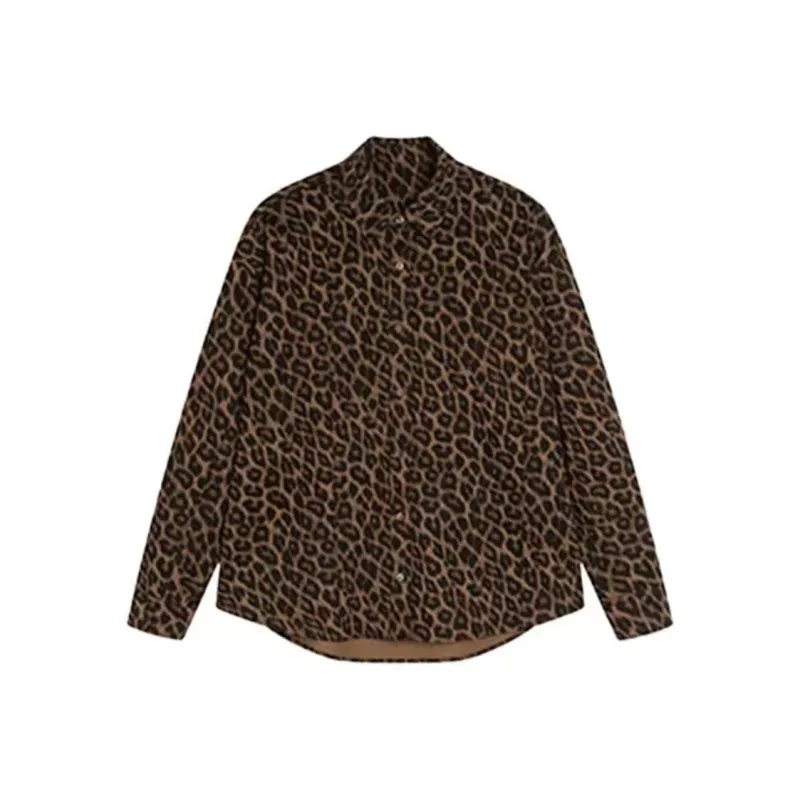 JOSR Shirts Women's Leopard Print-0