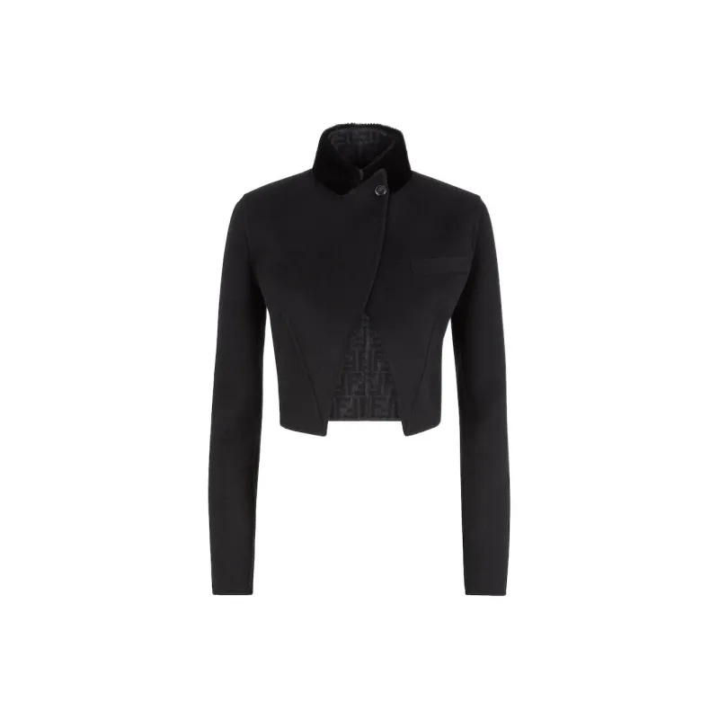 FENDI Jackets Women's Black-0