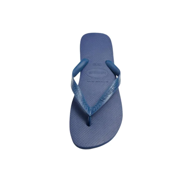Havaianas x ZARA Rubber Sole Abrasion Resistant Flip Flops Men's Blue-3