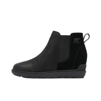 SOREL Evie II Short Chelsea Boots Women's Black