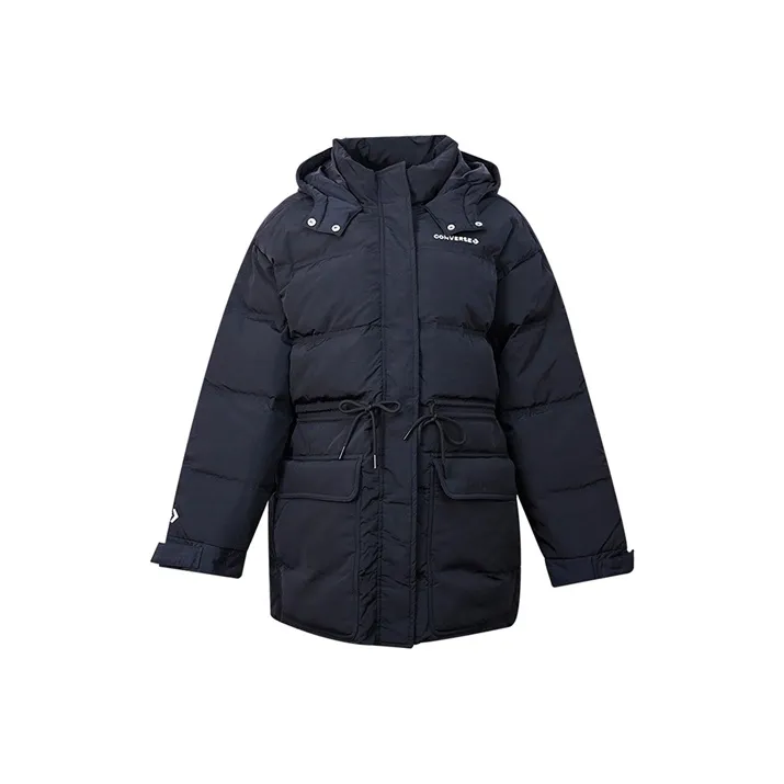 Converse Down Jackets Women's Black-0