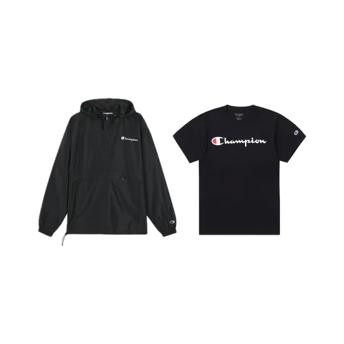 Champion Casual Sportswear Unisex Black
