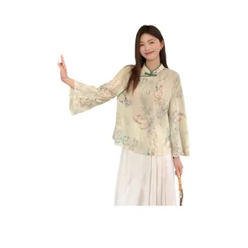 ETSE Chiffon Shirts Women's Multicolor