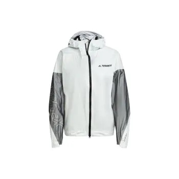 Adidas Terrex Agravic Three Layer Pro Rain Jacket Jackets Coats Women's White