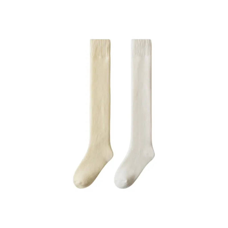H YXIANG Mid Calf Socks Women's 2 Pack-15