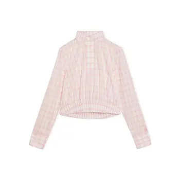 LOEWE FW24 Shirt Women's White Pink