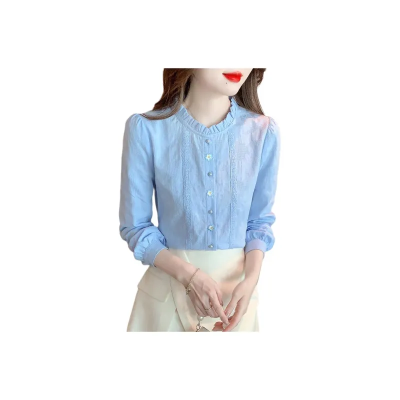 Oudifu Shirts Women's-3