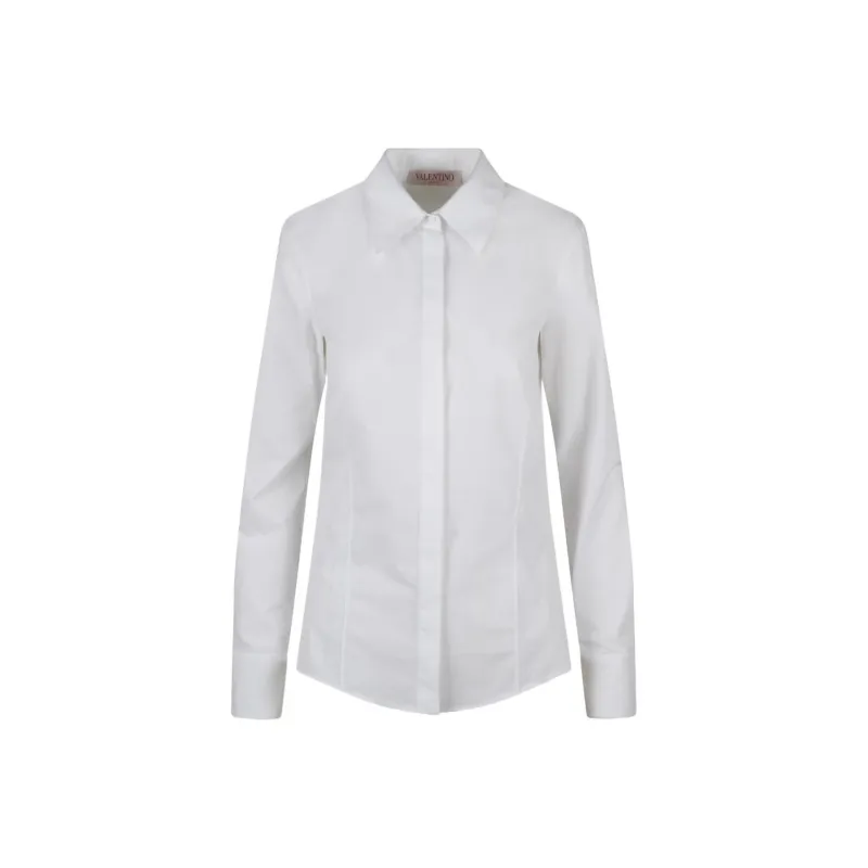 Valentino Buttoned Long Sleeved Shirt-0