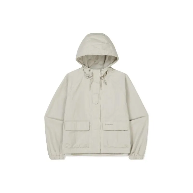 Snow Peak Jackets & Coats Women's Light Beige-0