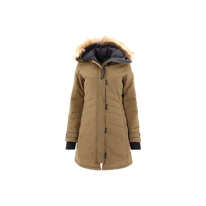 Canada Goose Lorette Series SS21 Down Jacket Women's Olive-0