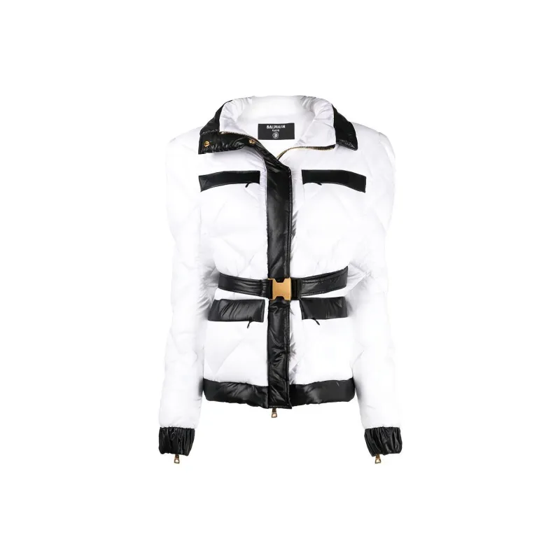 BALMAIN FW22 Down Jacket Women's White-0