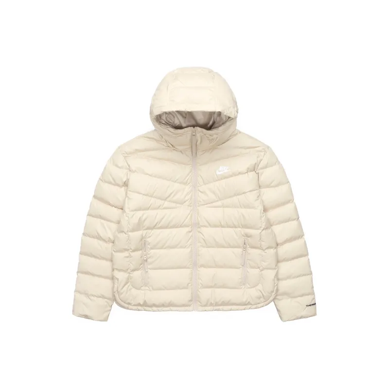 Nike Down Jackets Women's Beige-0