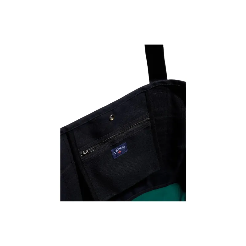 NOAH Cotton Tote Bag Shopping Bag Handbag Shoulder Bag Women's Black-4