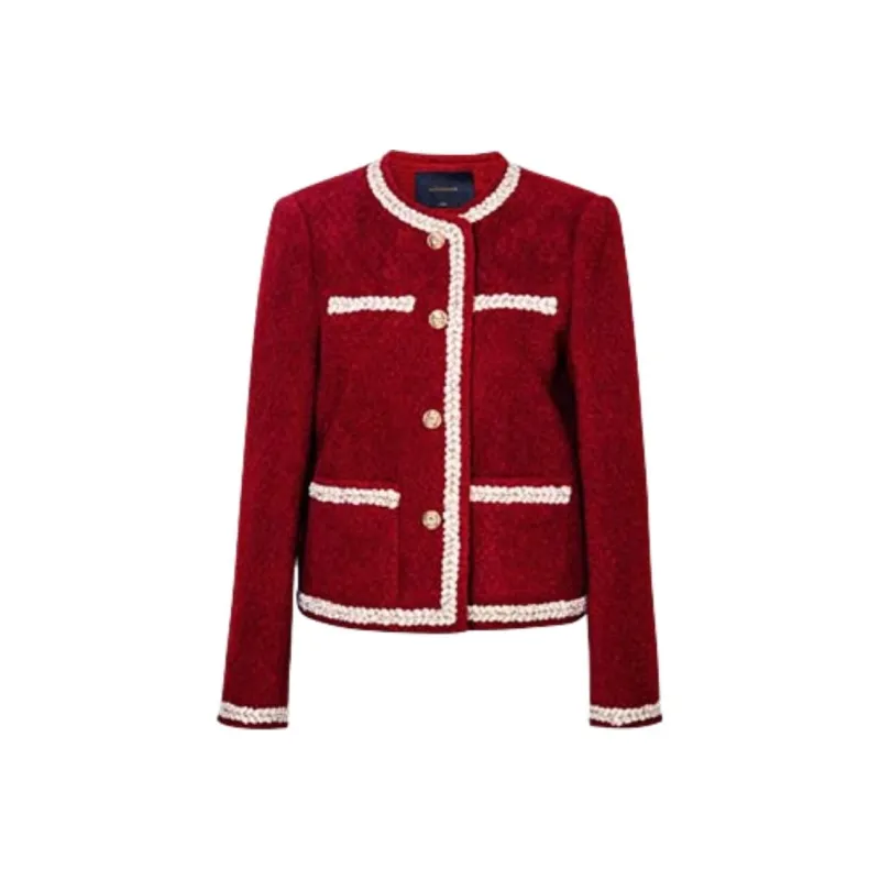 ROEYSHOUSE Jackets Women's Red-0