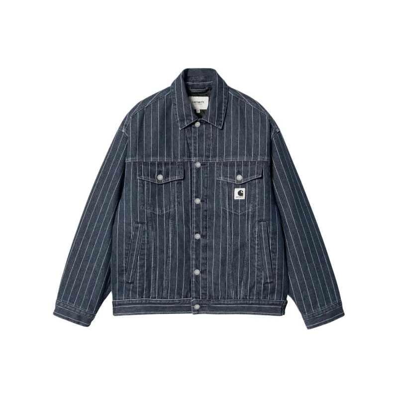 Carhartt WIP W' Orlean Jacket Jackets Coats Women's Blue-0