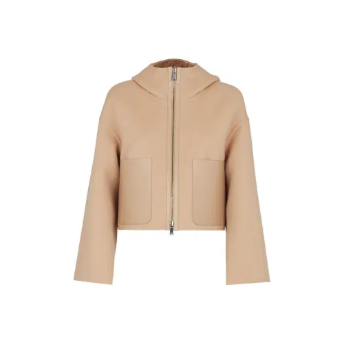 FENDI ACG Jackets Women's Beige Brown