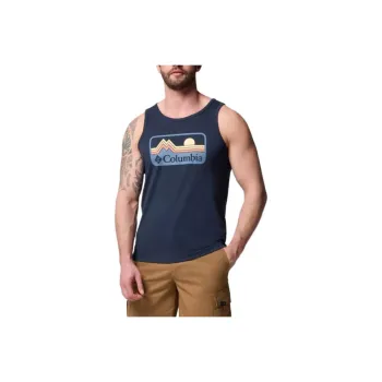 Columbia Tank Top Men's Marine Blue