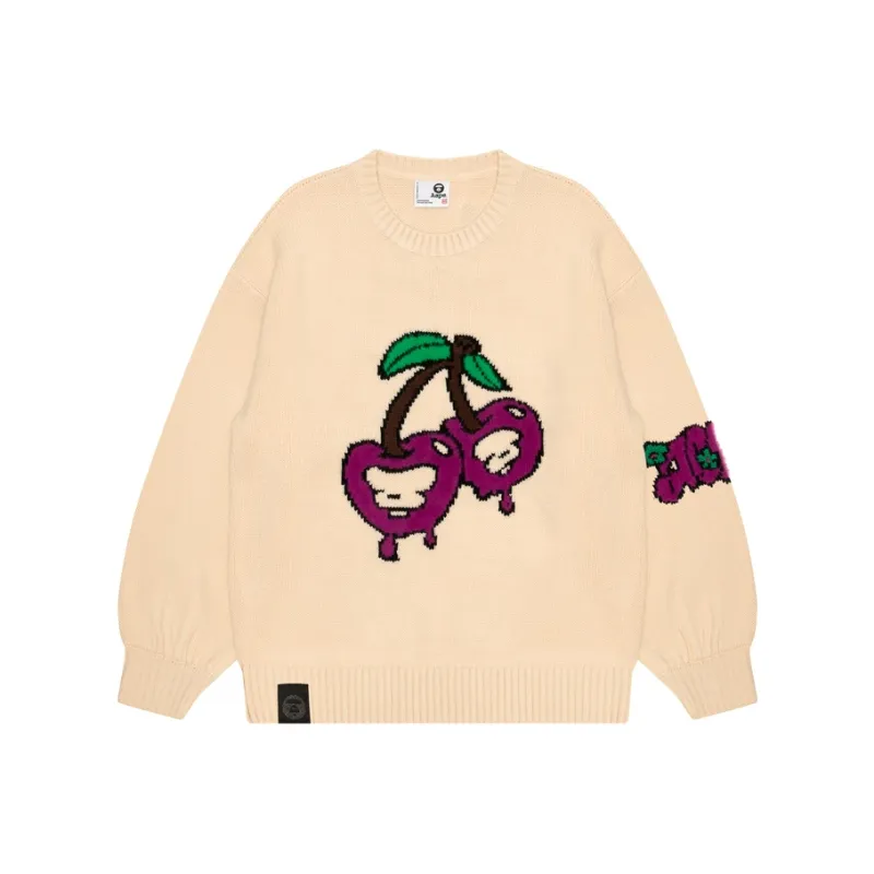 Aape Crew neck Intarsia knit Jumper-2