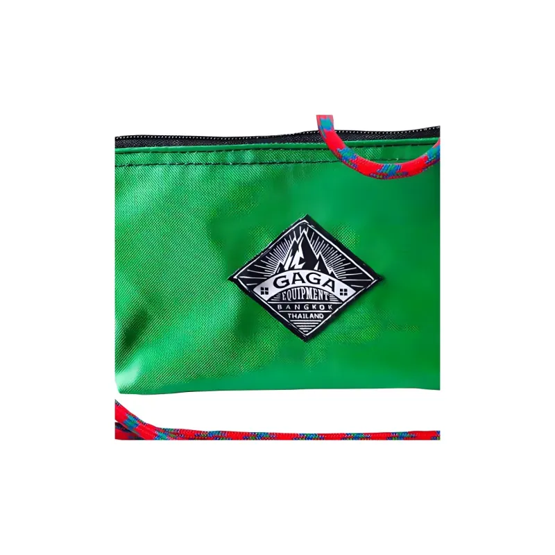 GAGA EQUIPMENT Nylon Fabric Envelope Bag, Shoulder Bag, Crossbody Bag Mini Unisex Grass Green-1