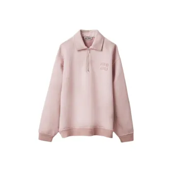 MIU MIU Polo Shirt Women's Snow Pink
