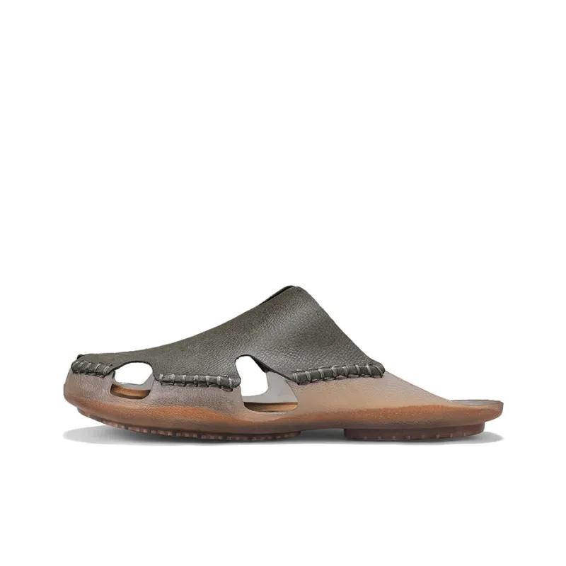 Motion Armor Quiet Odor Resistant Abrasion Resistant Slip Resistant Closed Toe Slippers Men's-6