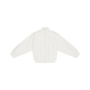 Balenciaga Sporty B Oversized Tracksuit Nylon Jacket White