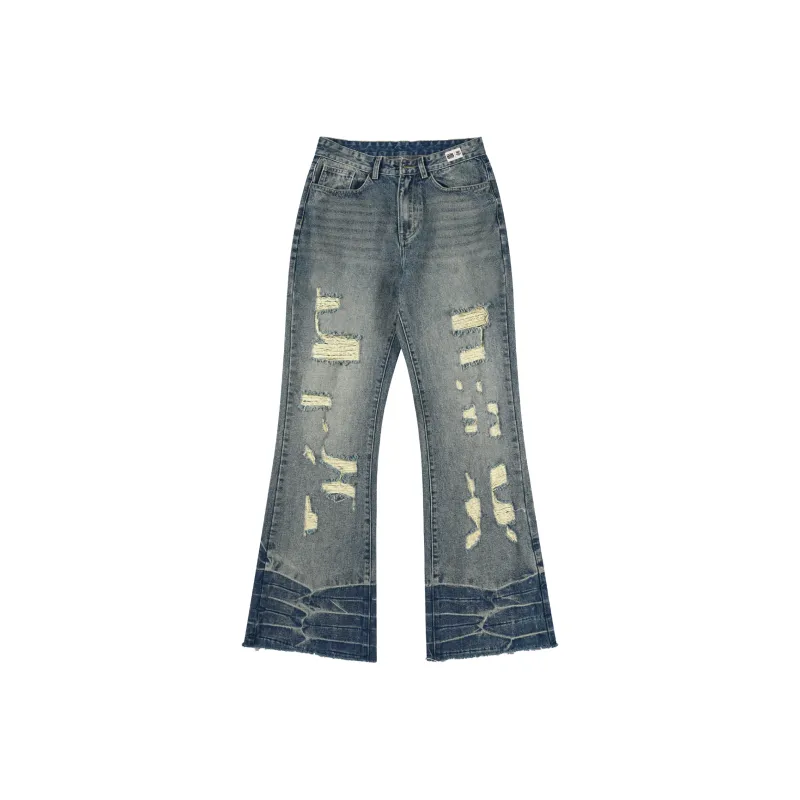 FCB ARCELONA Jeans Unisex Vintage Blue-0