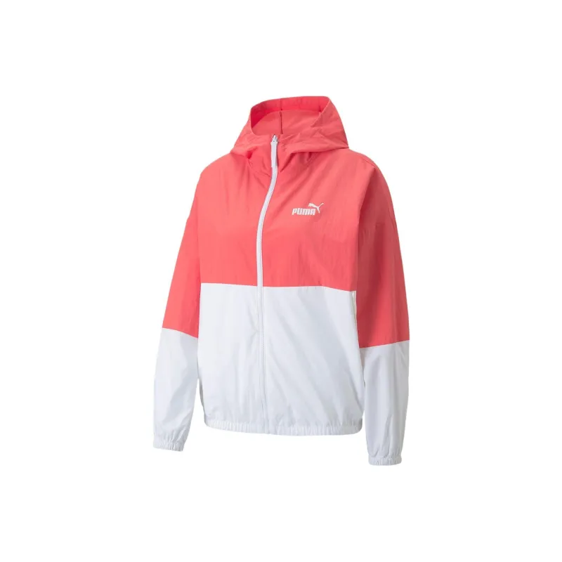 PUMA WINDBREAKER Jackets Coats Women's Orange Pink-0