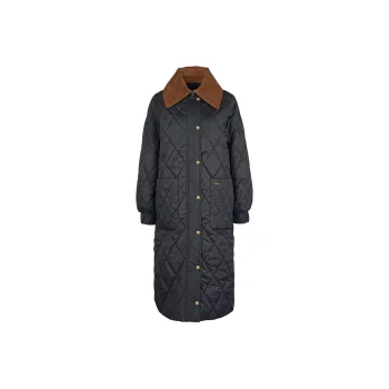 BARBOUR Marsett Quilted Jacket Jackets Coats Women's Black