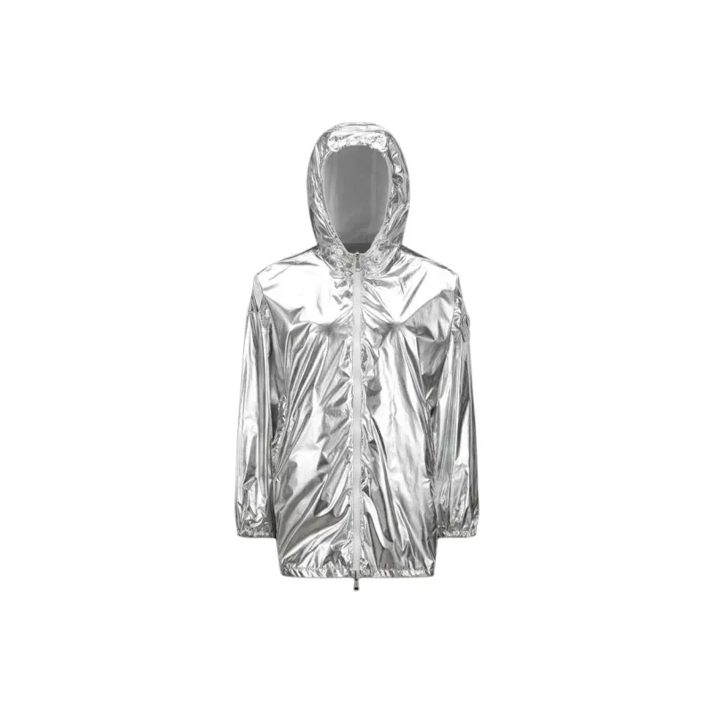 Moncler Jackets Coats Women's Silver-0