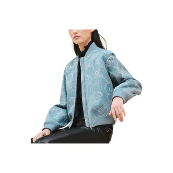HERMES Jackets & Coats Women's Blue