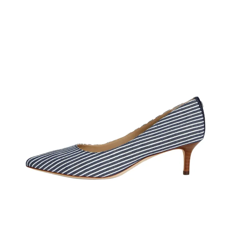 LAUREN RALPH LAUREN Adrienne Slim Heel High Heels 5cm Women's Marine Blue-0