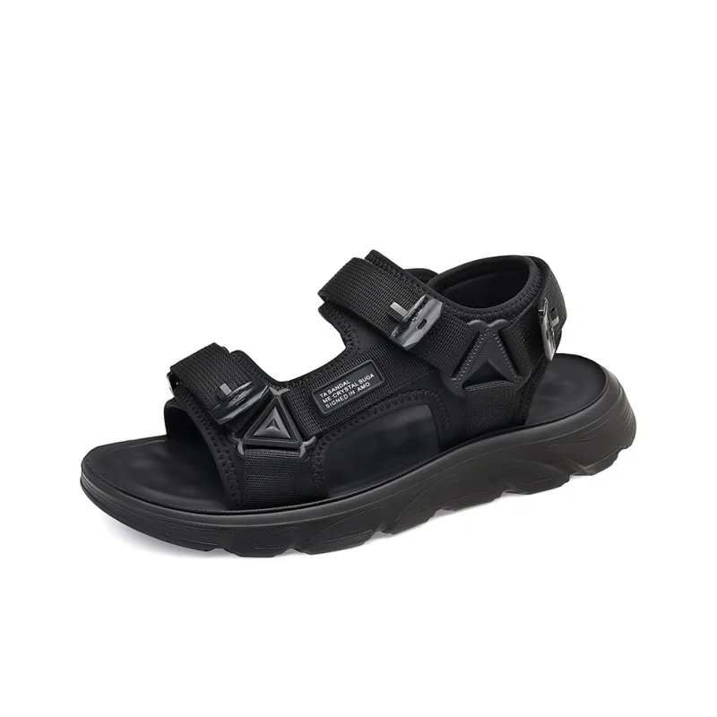 Sonno Beach Sandals Men Black/Brown-0
