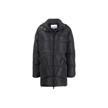 GANNI Oversized Tech Puffer Midi Jacket