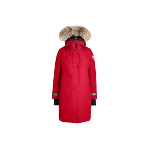 Canada category Sherbrooke Series Down Jackets Women's Red