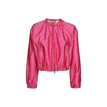 GUCCI All-Over Logo Bomber Jacket