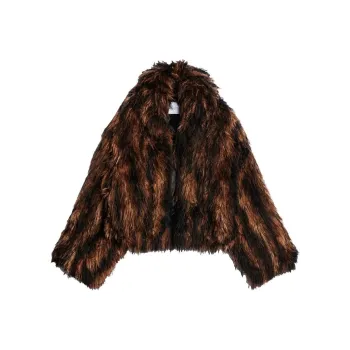 Balenciaga Jackets Women's Brown