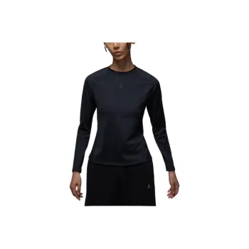 Jordan Sport Dri FIT Raglan Sleeve T Shirt Women's Black