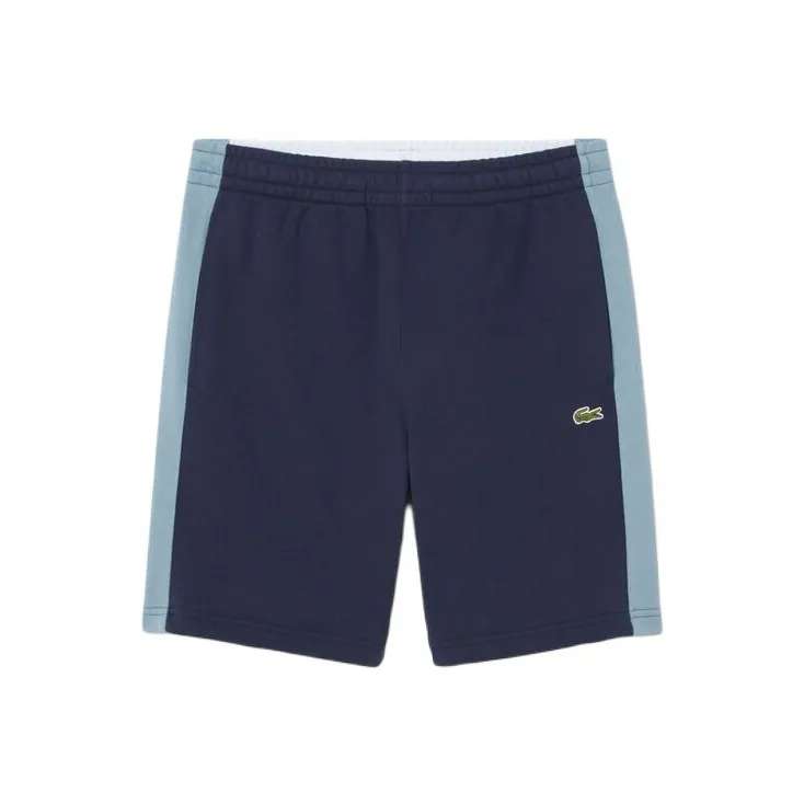LACOSTE Fleece Colour block Shorts-0