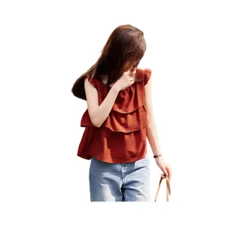 Mo Han Yi Mei Camisole Women's Orange Red
