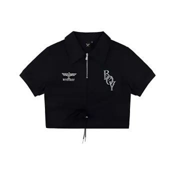 BOY BY BOY Polo Shirt Women's Black